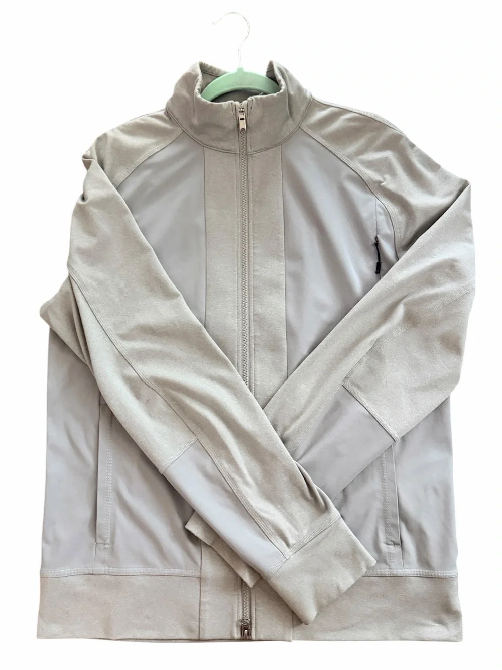Lululemon Tactic Jacket Gray Luon Warpstreme Full Zip Men’s